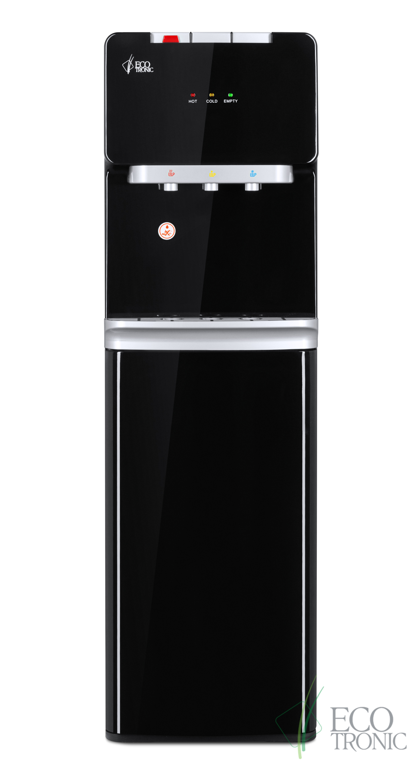 Кулер с нижней загрузкой Ecotronic K41-LXE black