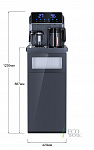 Кулер с чайным столиком Тиабар Ecotronic TB30-LNR UV dark grey